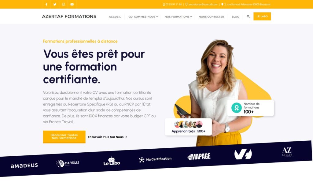 Notre site fait peau neuve !
